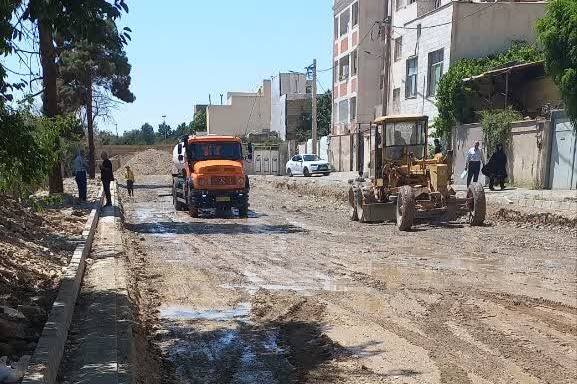 خیابان جلوسی حصارک با اجرای طرح احداث، بازگشایی و تعریض به بهره‌برداری رسید