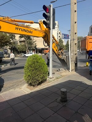 تداوم اقدامات عمرانی و بهسازی معابر منطقه ۷