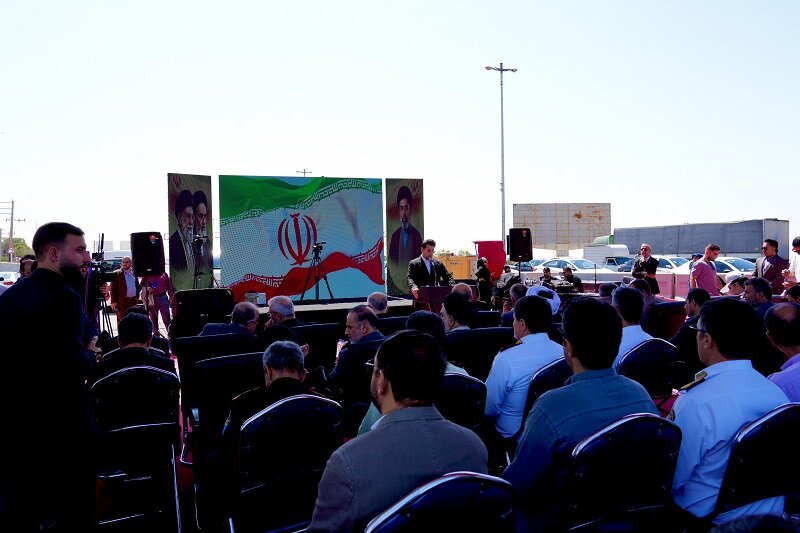 بهرهبرداری از پل بی-۱۶ در قطعه چهارم بزرگراه شمالی کرج؛ همه آمده بودند