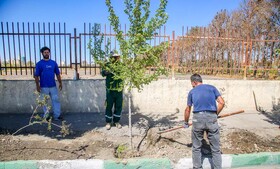 بلوار سه باندی رجایی شهر