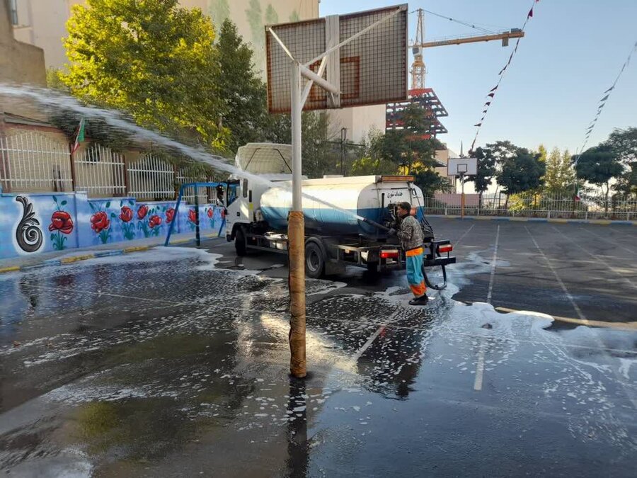 آمادهسازی ۱۴ مدرسه منطقه ۱ کرج برای آغاز سال تحصیلی