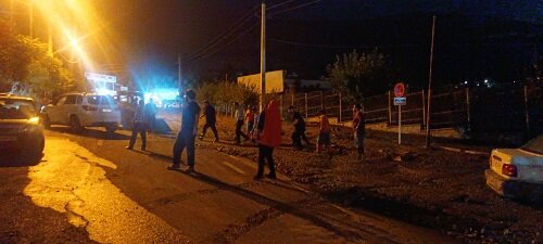 رفع آب‌گرفتگی معابر کرج پس از بارندگی شدید با تلاش نیروهای خدمات شهری