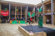 حسینیه اعظم برغان در فاز دوم پارک ملی ایران کوچک رونمایی شد