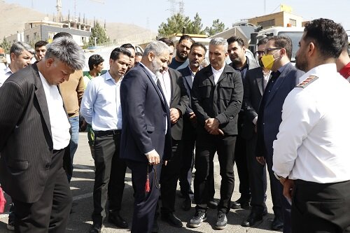 مانور عملیات زمستانی خدمات شهری کرج برگزار شد