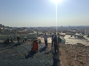بهسازی معابر اسلام‌آباد با اجرای عملیات آسفالت‌ریزی در محدوده بوستان شهید مصطفایی