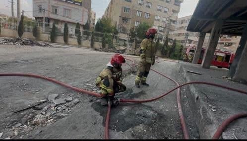 آمادگی در خط مقدم بحران؛ آرایش عملیاتی آتشنشانان کرج