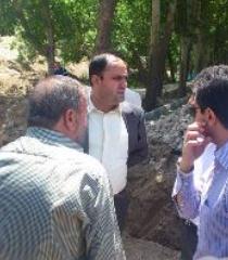 روند اجرای عملیات تعریض بلوار ماهان بازدید شد