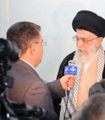 رهبر معظم انقلاب اسلامی از بیمارستان مرخص شدند / دعای خیر مردم کرج برای معظم له